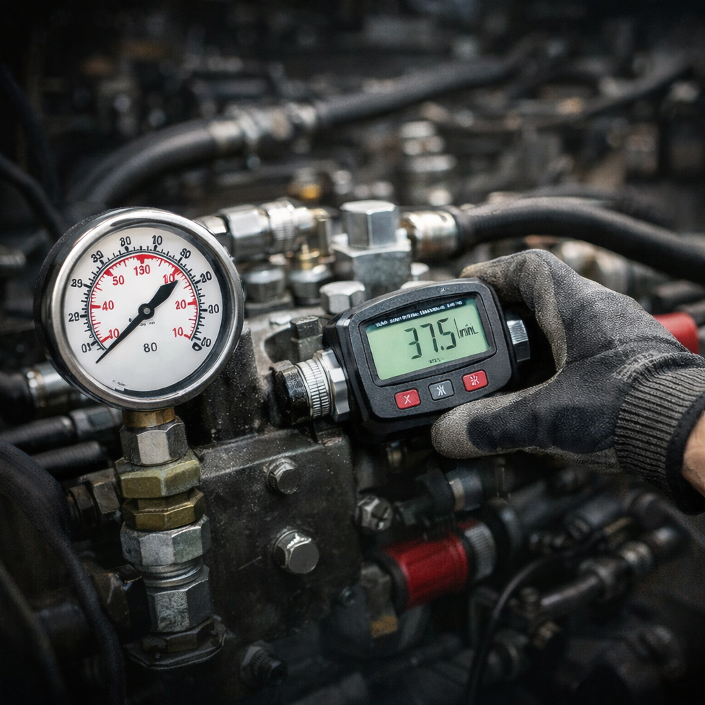 Leistungsverlust in Hydrauliksystemen