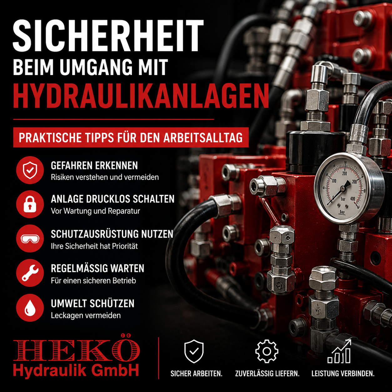 sicherheit hydraulikanlagen