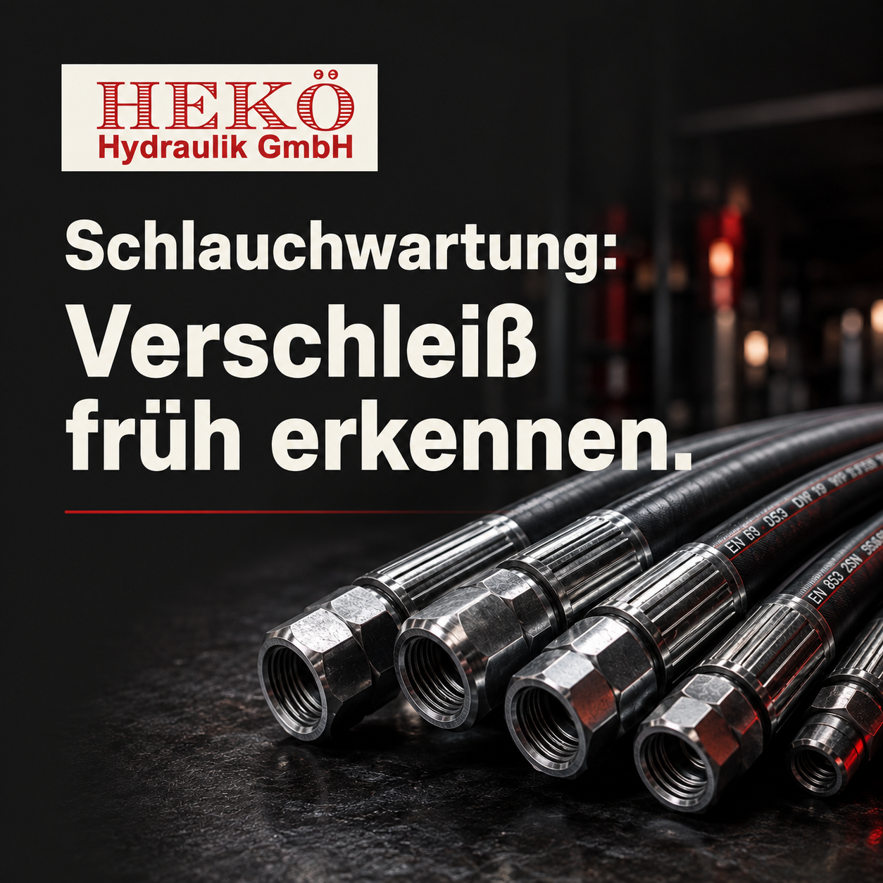 Schlauchwartung Verschleiß